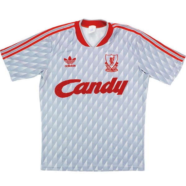 Camiseta Liverpool Segunda equipación Retro 1989 1990 Rojo
